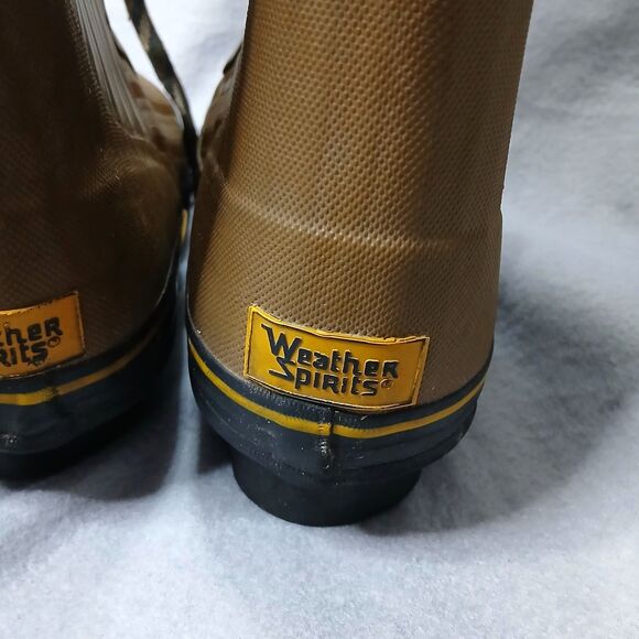 Weather Spirits Insulated Waterproof Boots Steel Shank Fishing Hunting Mens Sz 9 - Picture 4 of 13